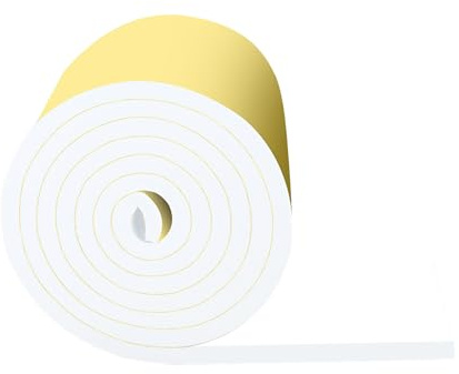 Ahuuen Placas de aislamiento acústico – 200 cm x 5 cm placa de espuma | Autoadhesivos de alta densidad para reducción de ruido para acústica de la habitación, salón, dormitorio