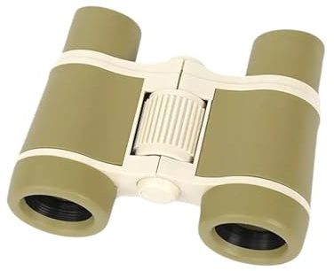 NGTFDCP Binoculares, Prismáticos for niños, Juguetes educativos, telescopio for niñas, 4x30, Gran Aumento, observación, Educativo.,para observación de Aves(Green)