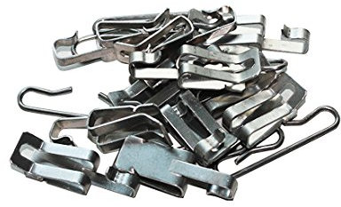 HEATIT Dachenteisung Heizkabel 16 Abstandshalter und 19 Clips Kit