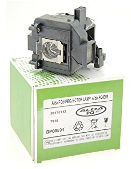 Alda PQ Premium, lámpara de proyector Compatible con los proyectores EPSON EH-TW9200W, EH-TW9200, EH-TW9100W, EH-TW9000, EH-TW8100, EH-TW7200, lámpara con Carcasa