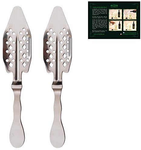 2x Cucchiaio da Assenzio Classic di Marca ALANDIA | Acciaio Inox | Alte Qualità