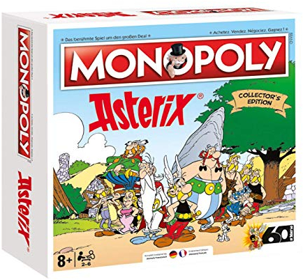Monopoly Asterix - Gesellschaftspiel für Erwachsene und Kinder | Limited Collector Edition | Das beliebte Bettspiel für Fans - Ab 8 Jahren für 2-6 Spieler