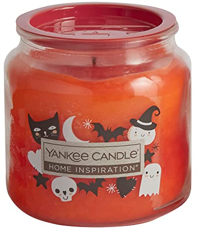 Yankee Candle Scented Candle | Home Inspiration | Seasonal Perfect Pumpkin | Medium Jar Candle | Up to 75 Hours Burn Time