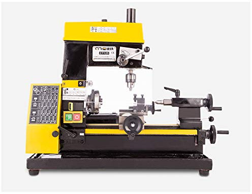 Mini Cepilladora De Torno De Escritorio De 220V, Fresadora De Perforación Eléctrica Multifuncional, Máquina Cepilladora De Espesor De Sobremesa