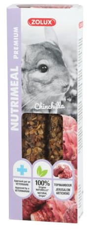 zolux - Friandises 2 Sticks Premium topinambour pour Chinchilla, pour Rongeur