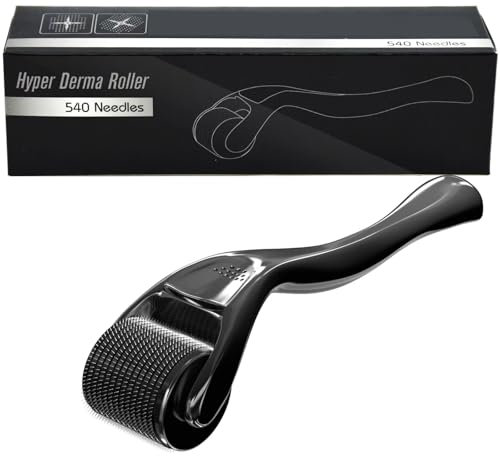 Derma Roller Beard Roller Microneedling Roller Dermaroller Ficial Roller Microneedle Micro Needle Roller 540 Titanium Home Use