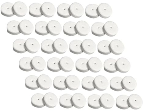 GAROZATION 100pcs Cushioned Earring Pads Foam Support Discs for Studs and Pins Soft Protective Backing for Women Earrings Comfortable Stabilizer DIY Jewelry Accessory