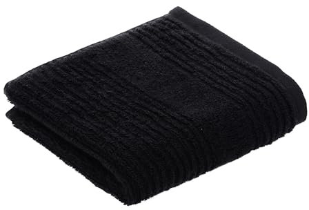 Vossen Tomorrow Gästetuch 30 x 50 cm schwarz