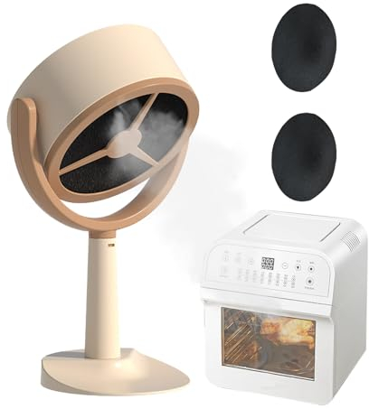 MENDIA Campana extractora de Escritorio, Campana Extractora Portátil para Cocinar 3000 Mah | Campana extractora Liviana, cómodas Rejillas de ventilación para Barbacoa Interior, Olla Caliente