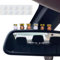 20 PCS Colorful Luminous Soot Sprites Car Decor Set,Rearview Mirror and Dashboard Accessories for Cute Anime Theme Interior Decor, Cute Anime Decor for Car Rearview Mirror. (Mini Owl)