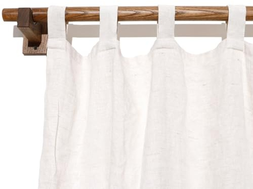 HZEPDVT Bastone for Tende in Legno massello Asta Singola Palo in Legno Color Noce Staffa for Tenda con Asta Romana Perforata Semplice Installazione Integrata 1 Pezzo(100cm(39.4inch))