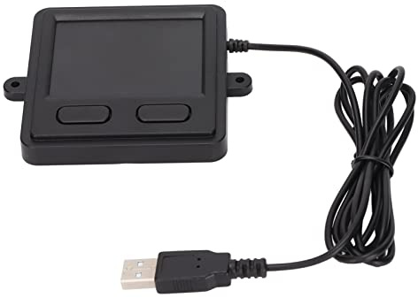 USB Touchpad, Compact Size 99x83x13mm with 2 Buttons, Wired Plug and Play Computer Touch Pad for Laptop Desktop PC