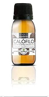 Terpenic Calofilo aceit virgen ekologisk 60 ml. - naturlig olja för att komplettera matlagning och kroppsvård, kan ingå i beredningen av rätter och kroppsvård, kapacitet 60 ml och är utformad p