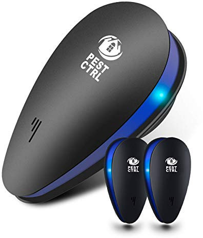 2 Pack Ultrasonic Pest Repeller Plug-In: Safe, Humane Mouse, Rat, Spider, Bat, Rodent, Squirrel Repellent for Indoor Use - Child & Pet Friendly, No Poison or Traps