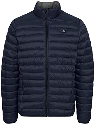 Blend BHRomsey Chaqueta Acolchada para Hombre, Chaqueta de Entretiempo, Chaqueta Forrada con Cuello Alto, 194024_Dress Blues, S