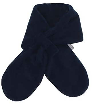 Sterntaler Baby & Kinderschal - Unisex Melange Schal aus Microfleece (recycelt), marine, 80