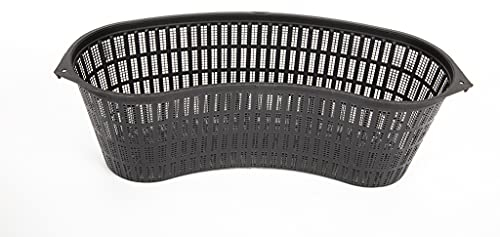 Lincolnshire Pond Plants Ltd - Plastic Pond Plant Baskets - Kidney Shaped Planting Pots - Single Basket