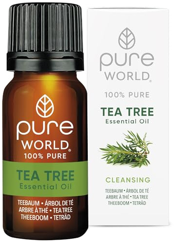 Australian Tea Tree Pure World Essential Oil 10ML 100% Pure & Undiluted for Bath, Massage, Diffuser, Aromapathy Therapeutic Grade