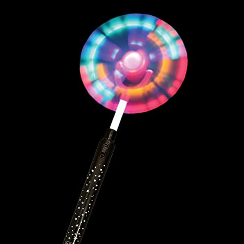 Swivel Fan Wand - Light Sensory Toy [Black]