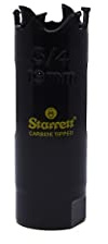 Starrett Tungsten Carbide Tipped Hole Saw - CT058 Deep Cut Holesaw Cutter - For Wood Suspended Flooring Reinforced Concrete & Fibreglass - 16MM