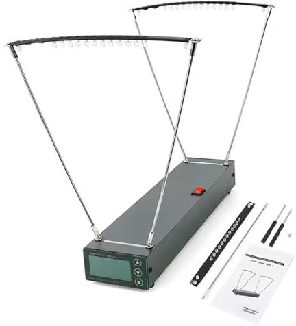THYXGS Hochpräzises Schießgeschwindigkeitstester-Messgerät, Ballistischer Präzisions-Chronograph-Velocimeter, Mit FPS MPS-Messwerten, Bereich 5-6500, Zum Bewegen des Balls