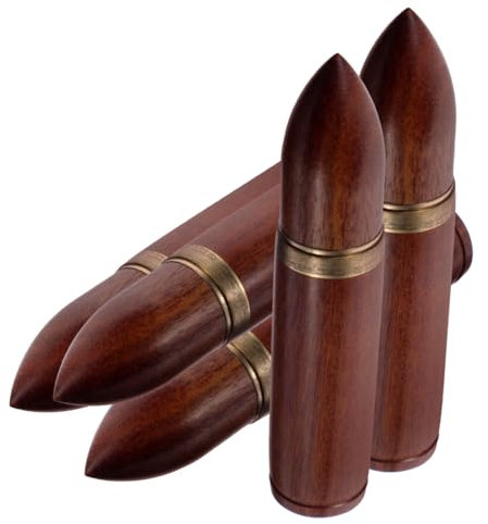 MUCKLILY 5piezas Palillero De Madera Portátil De Minipalillero Dispensador De Palillos Pequeño Caja para Palillos De Madera para Bolsillo o Viaje