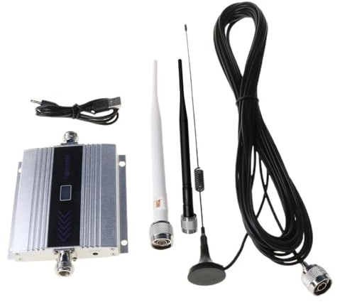 Adaptador Potenciador De Señal GSM 2G/3G/4G 900 MHz, Amplificador, Repetidor, Antena For Teléfono Móvil Cobertura más amplia