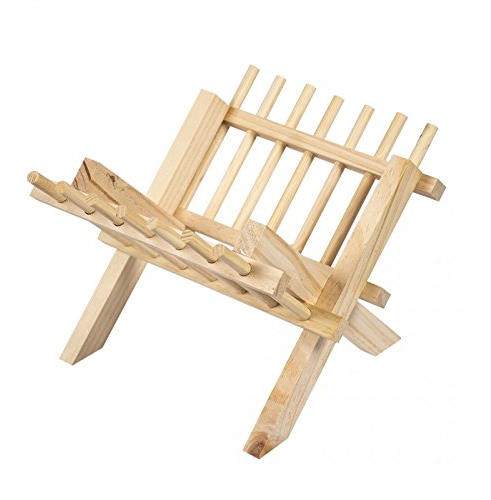 DUVO + Heuraufe aus Holz 23 x 26 x 17 cm