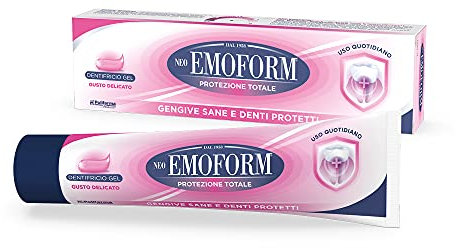 Neo Emoform, Dentifricio Protezione Totale - 100 ml Gusto Delicato