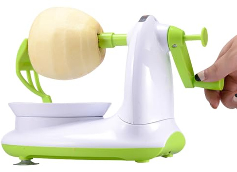 Máquina peladora de frutas, pelador de frutas múltiples, pelador de peras y manzanas, pelador de juliana, máquina peladora de frutas para limones, tomates, patatas, zanahorias, para el hogar