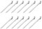 Uni-Ball 205222 - Gelschreiber ONE UMN-S, 12 Tintenroller, Schreibfarbe schwarz, 0,4 mm Linienbreite