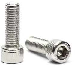 Lot de 10 vis cylindriques DIN 912 ISO 4762 galvanisées 8.8 Vis machine M3 x 45 mm