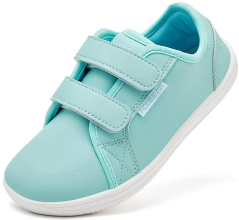 HOBIBEAR Chaussures pieds nus larges pour enfants, garçons et filles, minimalistes pour l'école, la course à pied, la marche, Clair de lune, 23 EU