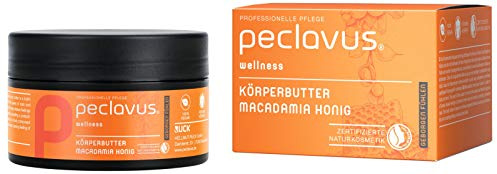 PECLAVUS Kroppssmör macadamia honung 250 ml | Känn trygg