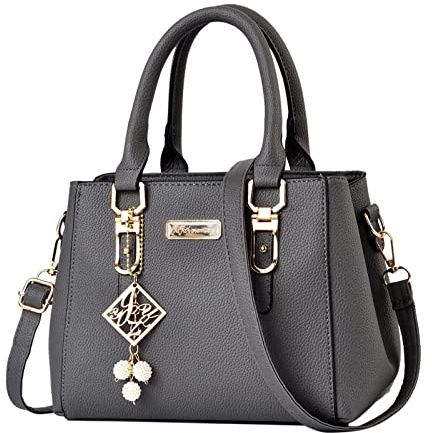 Cabas Femme Sac à Main Femme PU Simili Cuir Femme Cabas Pour Travail Elégant Vintage Bandoulière Amovible Compartiment Zippé Porte Monnaie Et Sac à Main Top Grip Sac à BandoulièRe