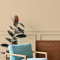 K&L Wall Art Seidenmatt Wandfarbe Beige Innenwandfarbe modern Wandschutz Anstrich 2,5Liter Farbe