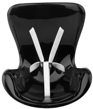 BOXOB Car Doll Seat, Cute Car Air Vent Decoration Seat Fun and Functional Plush Doll Chair Couch Sofa Fashionable Ornaments for Display Accessories (Black)