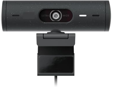NGBFF Cámara Web Full HD con corrección automática de luz, Modo de presentación con Encuadre automático y micrófonos con reducción de Ruido Dual(Nero)