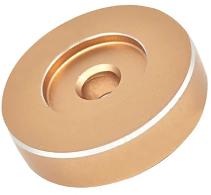 EXCEART Adattatore in Alluminio per Dischi in Vinile da Accessorio per Giradischi Giri Compatibile con Turntable Design Compatto e Leggero per Dj e Uso Domestico