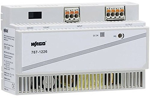 Wago 787-1226 - Fuente de alimentación para Carril DIN (24 V, 6 A, 144 W)