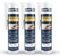 EVERFIX Montagekleber weiss (3 Stück) für innen und außen, extra starker Kraftkleber für Metall, Holz, Fliesen, etc., Baukleber zum Kleben und Abdichten, 325 g / 290 ml