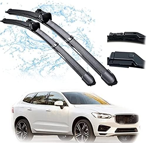 Escobillas de limpiaparabrisas de 26+19, para Volvo XC60 2018 2019 2020 Escobillas de Parabrisas de Ventana Delantera de Coche