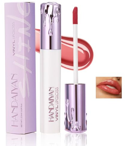 Matte Liquid Red Lipstick for Women - Long Lasting Red Highly Pigmented Creamy Matte Lip Gloss - Waterproof High Pigmented Lightweight Soft and Hydrating Smooth Velvet Texture Lip Stick Makeup Gift