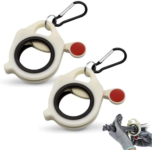 dinghaole Lot de 2 organiseurs de serre-câbles réutilisables et polyvalents, en métal léger, outil de fixation de ceinture, gestion des câbles et des fils, convient à la plupart des attaches de câble