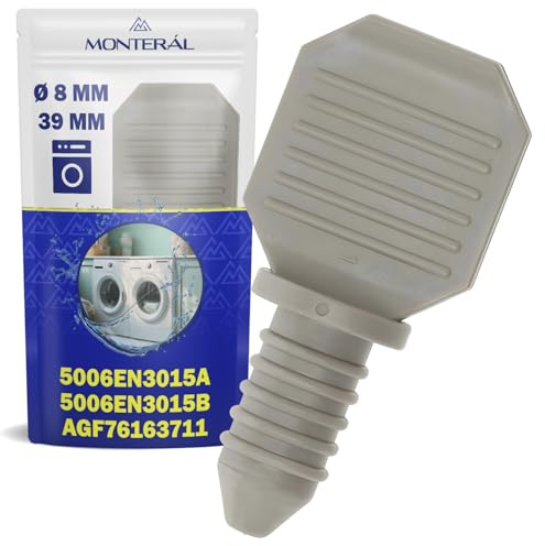 Tappo di scarico per lavatrice con codice originale 5006EN3015A per LG - Garanzia 10 anni - MONTERAL