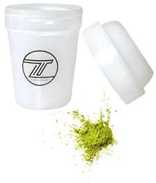 ZURMATRADE Matcha Mini Shaker Vaso ToGo – Coctelera compacta para bebidas matcha, recipiente sin BPA, 20 ml, fabricado en Japón