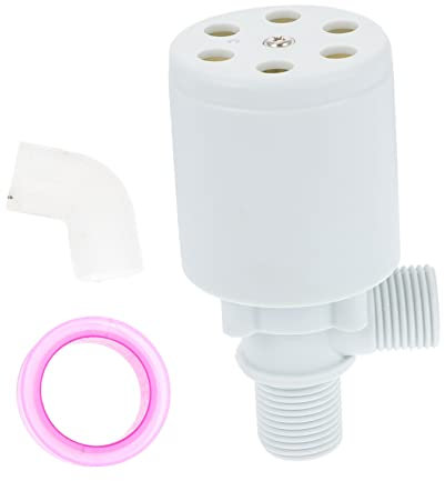 Vaguelly Vanne De Contrôle Automatique De Niveau Eau Pour Réservoir Vanne à Billes Flottantes Avec Accessoires Inclus Ruban Téflon Coude Économie Eau Idéale Pour Abreuvoirs