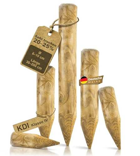 Rabattkant trä (5, ø 8 cm, 160 cm)