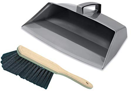 Addis-Brushmann Enclosed Dustpan and Brush Set (Soft Brush)
