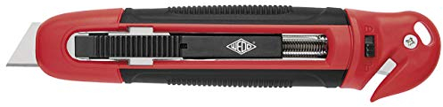 Wedo 78805, Safety Cutter, Rot, Incl. Folienschneider